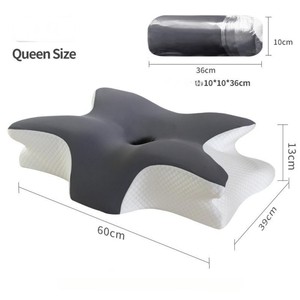หมอนรองคอรูปตัวยู เมมโมรี่โฟม รองรับสรีระ ระบายอากาศได้ดี สำหรับผู้มีปัญหาการนอนหลับ ขายดี คุณภาพทางการแพทย์ - Product Image 5