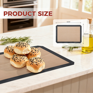 Tapis de cuisson en silicone résistant à la chaleur, taille personnalisée, grand tapis de cuisson en silicone antiadhésif coloré pour four - Product Image 2