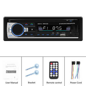 Nuovo arrivo 12V autoradio FM Radio MP3 supporto lettore Audio BT telefono con USB/TF Port elettronica auto In-Dash 1 DIN - Product Image 4