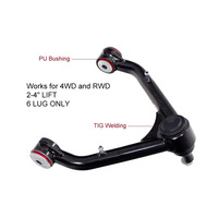 Kit de bras de suspension supérieurs avant pour Chevy Silverado GMC Sierra 1500 2014-2018, mise à niveau de suspension avec rehausse de 2 à 4 pouces