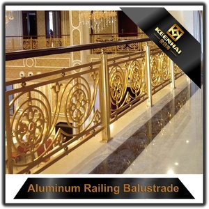 Rampe d'escalier <span class=keywords><strong>ronde</strong></span> en acier inoxydable, matériau de décoration intérieure pour balcon intérieur et extérieur, design de main courante en cuivre - Product Image 6