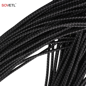 Custom Uhmwpe Shock Reflective <span class=keywords><strong>Cord</strong></span> 2 mm 3mm 4mm Resistente a la abrasión Ácido Anti UV Bungee Dyneemas UHMWPE Cuerda elástica reflectante - Product Image 4