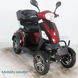 2019 di modo 500W 48/60V 4 ruote Elettrico Disabili portatori di handicap Scooter di Mobilità del veicolo Con sedile