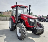 Tracteur agricole de marque chinoise YTO-NLX1054 105 CV en promotion avec râteau – Machine agricole