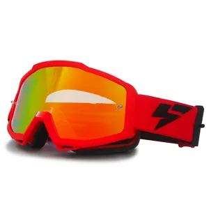 Hot bán tùy chỉnh Motocross MX Kính thể thao Eyewear OTG với khói ống kính PC và TPU khung cho Motocross