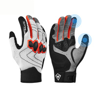 Gants de moto en fibre de carbone SULAITE personnalisés sur mesure pour l'été |   Gants de course en maille respirante |   Équipement de protection pour écran tactile