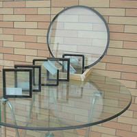 Ventanas de Doble Acristalamiento con Aislamiento Térmico Low-E, Paneles de Vidrio Templado con Núcleo de Aire para Ventanas y Puertas