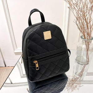 Hot selling women's school <b>backpack</b> with embroidered logo, fashionable women's Pu material wholesale <b>backpack</b> - Product Image 1