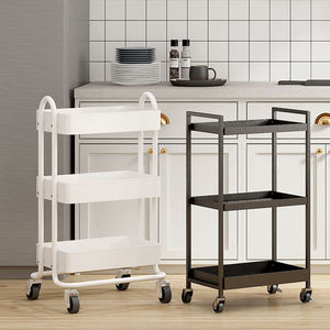 Eaho Organizador de Cocina Móvil, Herramienta Rodante de <span class=keywords><strong>3</strong></span> Niveles, Carrito de Almacenamiento, Carros Utilitarios - Product Image 1