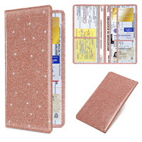 Titulaire de carte d'immatriculation et d'assurance de voiture Organisateur de documents d'immatriculation de véhicule Portefeuille de véhicule