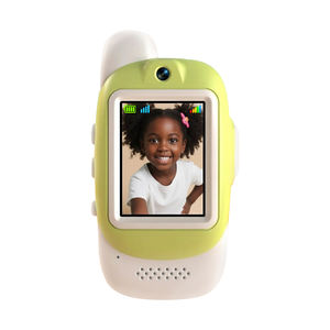 Le plus récent paquet de 2 talkies-walkies vidéo pour enfants portables pour enfants en plein air jouets d'interphone parent-enfant comme cadeaux de noël - Product Image 1