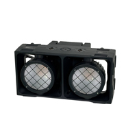 Projecteur LED COB étanche IP66 à 2 yeux 400W 2200W Blanc Froid DMX512 Lumière Matricielle LED Haute CRI 90 pour Scène Extérieure Concert Mariage