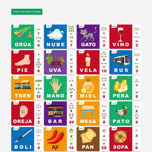 Jouets éducatifs en plastique pour enfants de 3 à 6 ans, petite machine à cartes de puzzle pour l'apprentissage précoce de la langue, orthographe française - Product Image 3