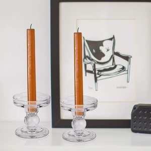 Portacandele per Matrimoni, Cene, Compleanni, Decorazione Casa Supporto per Maniglia in Vetro - Product Image 5