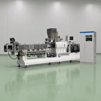 Machine d'extrusion d'aliments pour animaux de compagnie en acier inoxydable de haute qualité, grande capacité de production, ligne de production automatisée