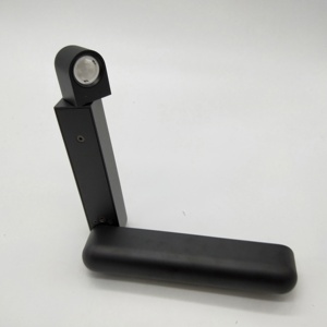 Adjustable Black LED <b>Wall</b> <b>Sconce</b> Modern Indoor Hotel Bedrooms Bedside Background <b>Wall</b> <b>Light</b> for Home Warm White CCT - Product Image 1