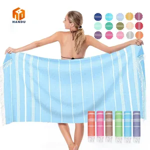 Wholesale Summer Large Quick Dry Cotton Sand Free Turkish Beach Towel