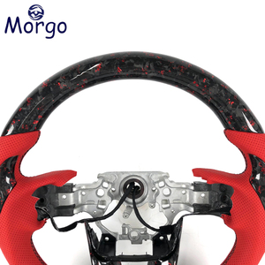 Volante de Fibra de Carbono Forjado para <span class=keywords><strong>Lexus</strong></span> NX250/350/350H/<span class=keywords><strong>450H</strong></span>+/LX600 2022, Diseño Deportivo Personalizado - Product Image 2