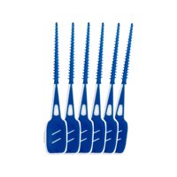 Brosse interdentaire 2 en 1 souple pour un nettoyage en profondeur Pics à fil dentaire Cure-dents en caoutchouc Brosse interdentaire