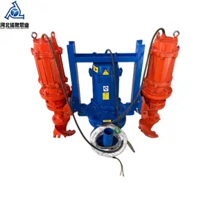 Vertical With Agitator Pump Electric Centrifugal River Slurry Pump Submersible Slurry Pump