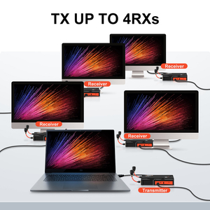 One to Many Long Range 300M Audio Video <b>Wireless</b> Extender to Multiscreen Display hd mi <b>Wireless</b> Video Transmitter and Receiver - Product Image 6