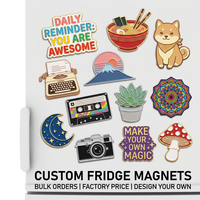 Fabricant d'aimants promotionnels pour réfrigérateur, autocollants souvenirs personnalisés avec logo, cadeaux métalliques pour villes, aimants magnétiques pour réfrigérateur, souvenirs touristiques