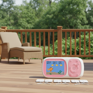 Konmed KM536 Taşınabilir Plastik 2 Kanallı <span class=keywords><strong>EMG</strong></span> Makinesi Rehabilitasyon ve Elektrikli Masaj Rahatlaması için Vücut Masaj Cihazı - Product Image 1