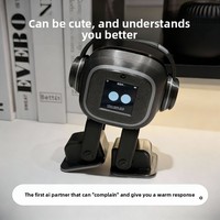 Nouveau robot de bureau IA EMO DeepSeek Doubao, interactif (chat, danse, musique), animal de compagnie programmable, capteur tactile, éducation STEM pour enfants