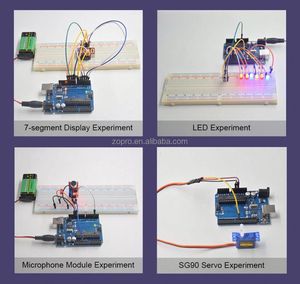 Kit de Iniciación para Desarrolladores Principiantes, Versión Oficial Actualizada, Compatible con Arduino UNO R3, Kit Combinado - Product Image 4