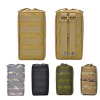 Sac banane MOLLE étanche ODM/OEM en tissu Oxford 600D avec fermeture éclair, pochette utilitaire rectangulaire, support de téléphone, pour usage quotidien en extérieur