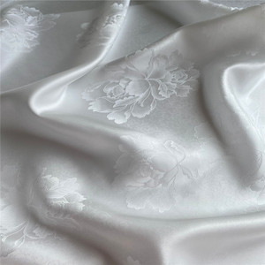 Geleneksel Vintage 23 m/m 114cm güzel harika ipek jakarlı kumaş Cheongsam atkılar Lady elbise bez için - Product Image 3