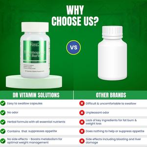 Suplementos Termogénicos para Quemar Grasa, 60 Cápsulas, Apoyo para la Hinchazón, Suplemento para Mujeres y Hombres - Product Image 4