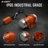 Hocheffizienter 3600RPM Aluminium Elektro-Vibrationsmotor IP65 Externer Betonvibrator Einphasiger Industrieller Vibrationsmotor