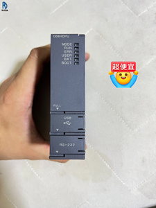 Contrôleur logique programmable PLC Q06HCPU, contrôleur d'automatisation industrielle, PLC modulaire haute performance, système de contrôle industriel - Product Image 1