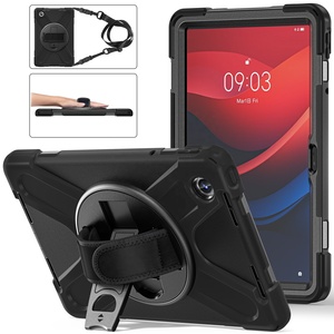 Para <span class=keywords><strong>Lenovo</strong></span> <span class=keywords><strong>Tab</strong></span> <span class=keywords><strong>M10</strong></span> 3RD <span class=keywords><strong>Gen</strong></span> <span class=keywords><strong>3</strong></span> 2 M11 Xiaoxin Pad 11 pulgadas 2024 360 correa de mano y hombro giratoria funda a prueba de golpes - Product Image 6