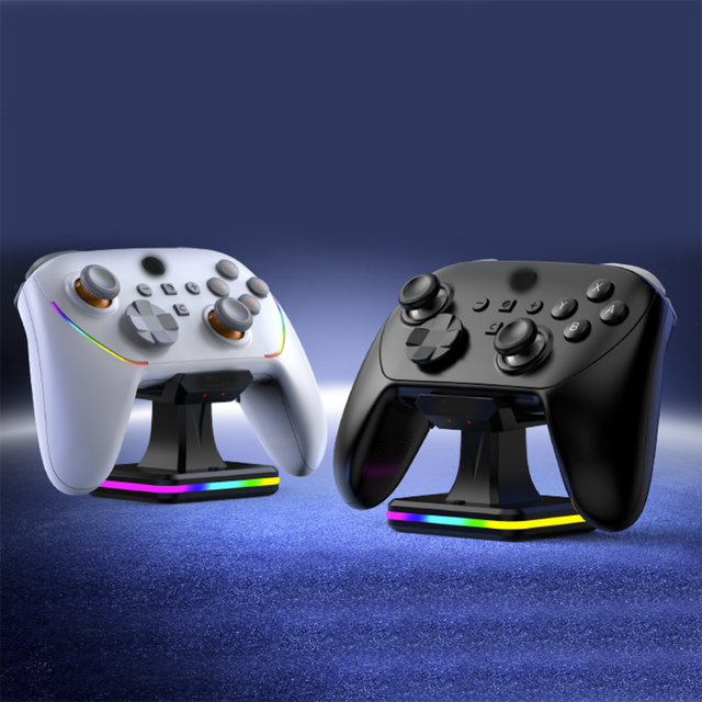 Wireless Game Controller for Nintendo Switch/Switch 2/PC Dual Hall Effect Joystick 9-Axis Motion C Button 3.5mm Audio Gamepad