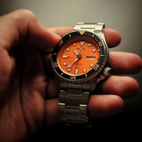 Montres automatiques mécaniques pour hommes, étanches, lumineuses, en acier inoxydable 316L de classe saphir 42,5 mm, Fashion Business
