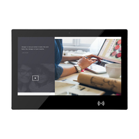 Pantalla Digital de Señalización de 21.5 Pulgadas para Montaje en Pared, Menú Digital Android con Lector RFID y Pantalla Táctil para Orientación y Educación