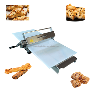 Machine à rouler la pâte en acier inoxydable 304 pour pâte feuilletée, pâte danoise, couches de pâte, base de tarte, pour usage en boulangerie - Product Image 2