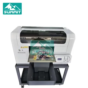 Summit Smt-3050 Flatbed Uv Printer Hoge Kwaliteit Afdrukken Machine Met 2 XP600 Printkop