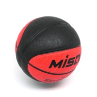 Ballon de basketball d'entraînement lesté, taille mini 3, 1,3 lb/2 lb, logo personnalisable, pour sports et entraînements en salle, avec design bicolore