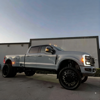Rines Forjados ForgeX 22*14 24x14 26x14 26x16 para Camionetas, 8x170 8x180, Borde Profundo Pulido, para F250 F350 RAM 2500 Silverado 2500HD
