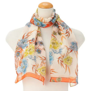 Oferta Especial 2026 Nuevo Pañuelo Floral para Mujer, Chal, Pañuelo para la Cabeza, Suave, Grande 20*140CM, Poliéster Pintado a Mano, Transpirable y Ligero - Product Image 3