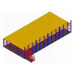 Tùy chỉnh nghiêng thang Kệ tầng lửng Kệ tầng lửng gác mái Kệ hệ thống tầng - Product Image 5