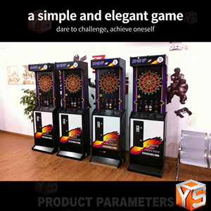 Игровой автомат для дартса ZDYS с монетоприемником и зеркальной панелью управления для отелей и развлекательных заведений - Product Image 3