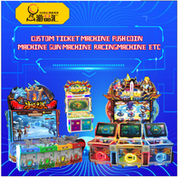 Machine de jeu de poussoir à pièces pour enfants et adultes, usage commercial, origine Guangzhou, acier/PVC/acrylique, échange de billets personnalisable, cadeau