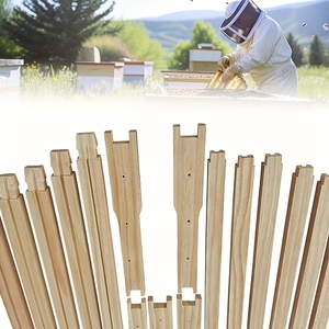 20 marcos de colmena Langstroth profundos sin ensamblar, hechos a mano de madera de pino con panal, para apicultura, en estado nuevo. - Product Image 6