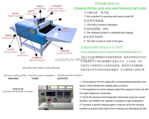 Kledingmachines Stof Kleding Fusing Persmachine Met Geforceerd Correctiesysteem - Product Image 6