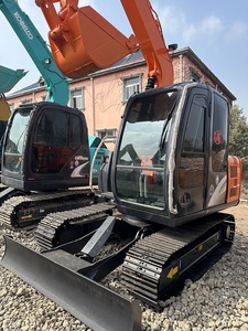 Excavatrice sur chenilles Hitachi ZX70 d'occasion, moteur d'origine, compacte, pour travaux de terrassement municipaux, bon état, prête à l'exportation - Product Image 4
