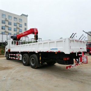 Camion-grue télescopique Shacman F3000 6x4 robuste, 14, 16 ou 20 tonnes, grue à flèche droite - Product Image 3